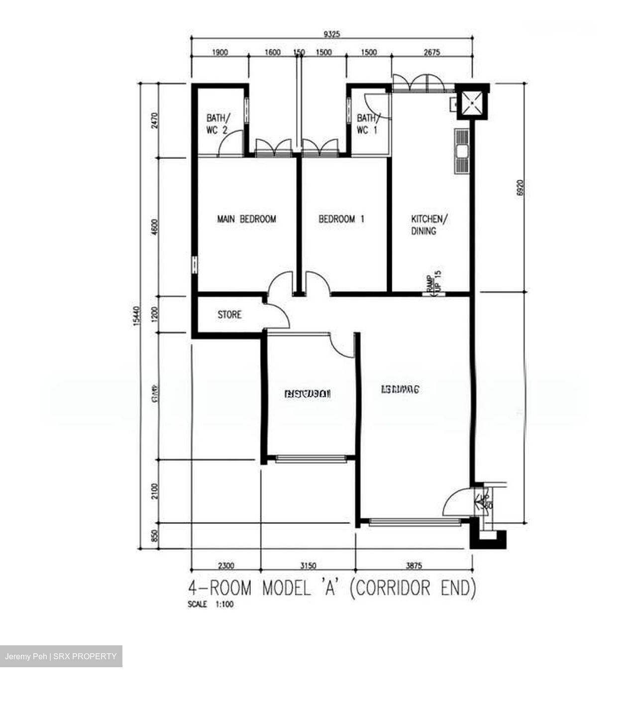 Blk 319 Woodlands Street 31 (Woodlands), HDB 4 Rooms #578734291